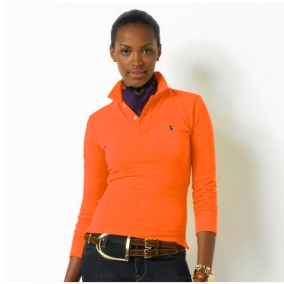 Ralph Lauren Tops - Ralph Laure orange polo